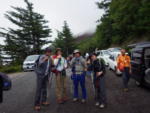 富士山登山後